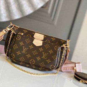 NWT🍓🎀LouisVuitton 💖women's Pink Multi Bag